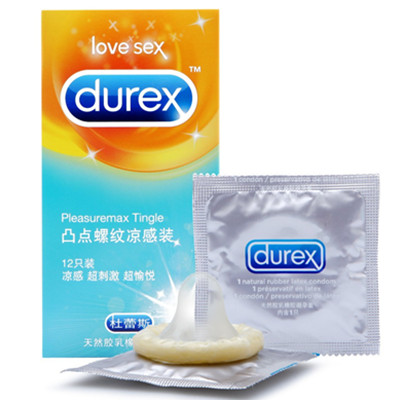 凑单好价！Durex杜蕾斯避孕套凸点螺纹凉感装12只*2套
