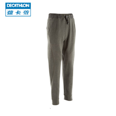 新低！迪卡侬DOMYOS MAY男士抓绒长裤