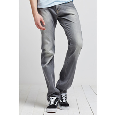 历史好价！Lee男士弹力修身中筒牛仔裤LML724V30Y44