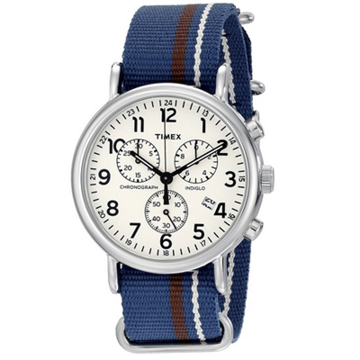 历史新低！Timex 天美时 Weekender Forty 三眼石英手表