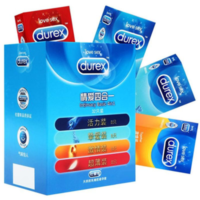 凑单好价！Durex杜蕾斯避孕套情爱四合一32只装*2套