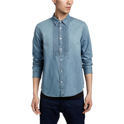 降价！i.t 5CM 男式 休闲衬衫 牛仔  5CXSTBM1068