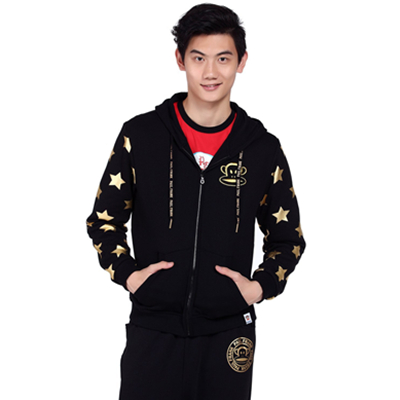 新品特惠！Paul Frank 男士 连帽开衫卫衣 PF5283M