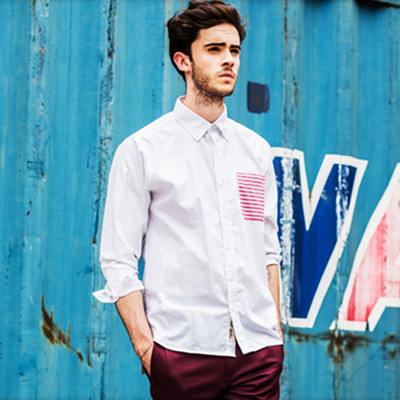 学院风！Dickies牛津纺衬衫143M20EC04