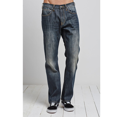 历史好价！Lee男士舒适中腰直脚牛仔裤LMC743F63G49