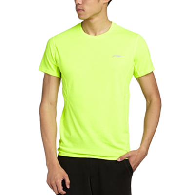 实惠！Li Ning 李宁 男式 短袖T恤 ATSK041-1