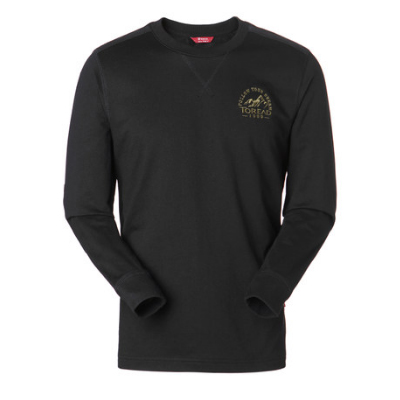 简约纯色！探路者男式休闲长袖套头卫衣