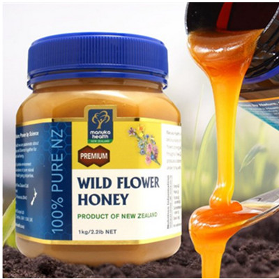 全网好价！Manuka Health 蜜纽康新西兰进口多花种百花蜂蜜1000g