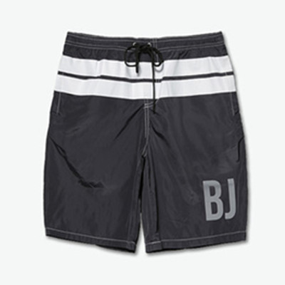新品特价！BLACKJACK横条纹印花短裤