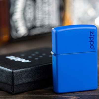 好评如潮!Zippo 芝宝 打火机 天蓝哑漆 哑漆 229