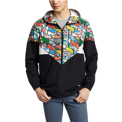 新品推荐！adidas Originals 男式 FASHION 防风衣
