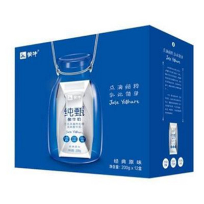 历史新低！蒙牛纯甄风味酸牛奶200g&times;12盒 箱装