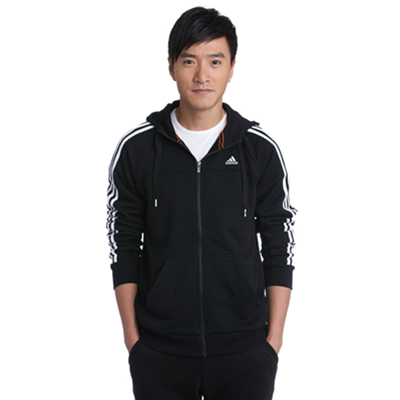 价格合适！阿迪达斯 男式 茄克ESS 3S FZHOOD X20763