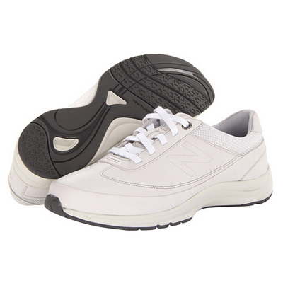 舒适耐穿！New Balance WW980 真皮女式健步鞋