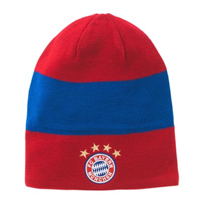 好价！阿迪达斯 男式 拜仁慕尼黑帽子 FCB BEANIE
