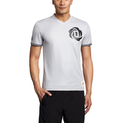 玫瑰！阿迪达斯 罗斯系列 男式 罗斯图案T恤