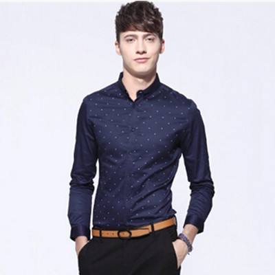 近期好价！马克华菲 男式 长袖衬衫 7151307504