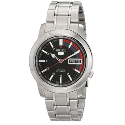 口碑佳作！精工Seiko SNKK31 5号盾自动机械男表