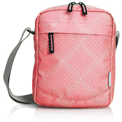 玫红色好价！Mizuno美津浓男式单肩包K3CY5012