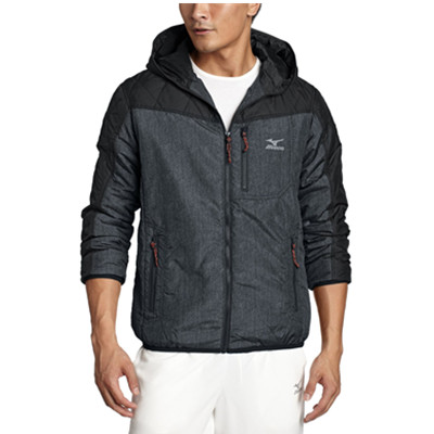 秋冬新品！Mizuno美津浓男式连帽中棉上衣Z58JBA51