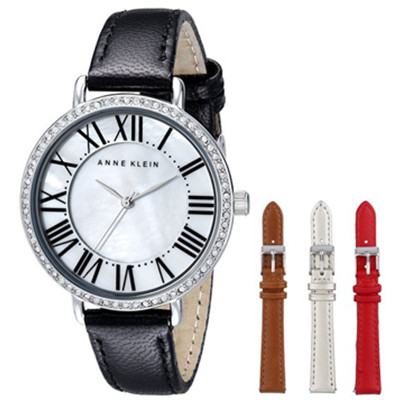 暴跌！Anne Klein AK/1617INST 镶施华洛世奇 女士时装表