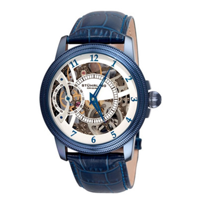 镂空工艺！Stuhrling Original 228.33L5C3机械男表