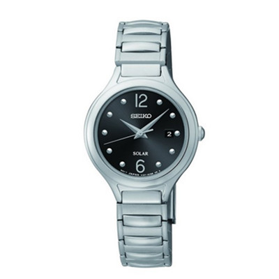 光动能！精工Seiko SUT177 女士石英手表