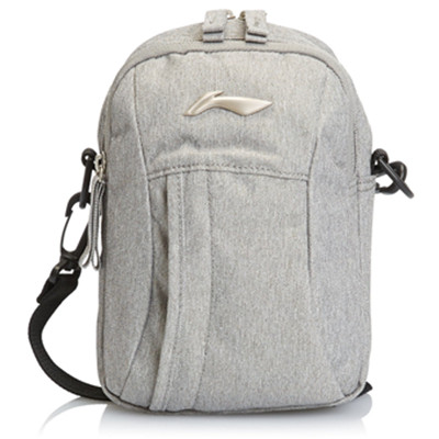 三色齐降！Li Ning李宁男式LOGO单肩背包ABDK018