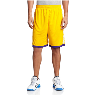 超值低价！阿迪达斯 FAN 男式 篮球运动短裤 AA5528