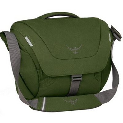 15年新款！Osprey 男式 FlapJack Courier 翻盖速递包