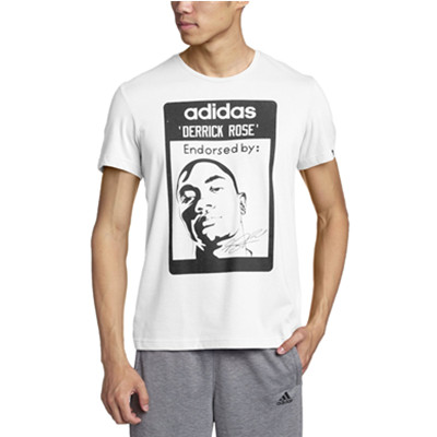限尺码！阿迪达斯ROSE MEN Apr男式T恤S2296