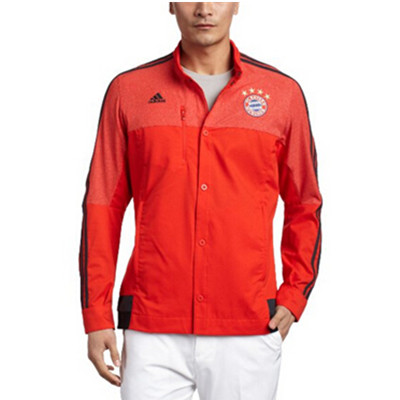 拜仁款！adidas 阿迪达斯 FCB ANTH 男式 夹克