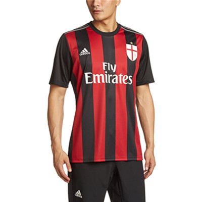 180码好价！阿迪达斯男式AC米兰球迷版比赛服