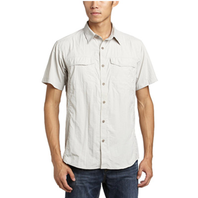 白菜价！Pureland普尔兰德男式短袖速干衬衫GL11031