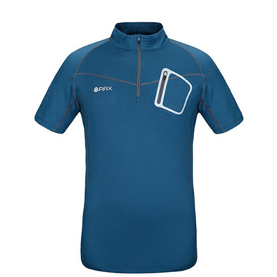 紧身款！RAX瑞行男式户外专业速干短袖T恤40-2M066