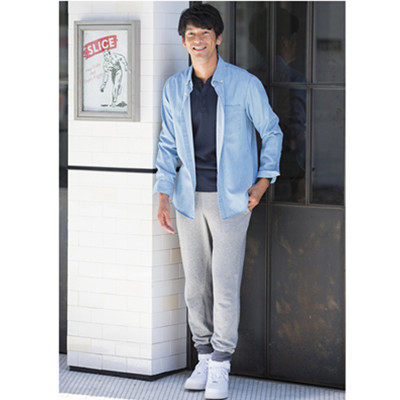 秋季单品！UNIQLO优衣库男装牛仔衬衫153321