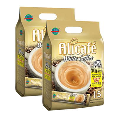实惠！Alicafe啡特力3合1特浓白咖啡(袋装)600g*2