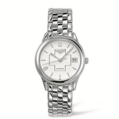 优雅时尚！Longines浪琴军旗系列男士机械手表L4.744.4.219.6