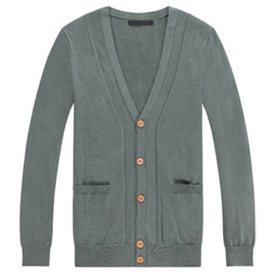 近期好价！GXG 男式 V领开襟毛衫 31130009