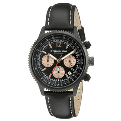 3折！斯图灵 Stuhrling 669.05摩洛哥石英 经典男士手表
