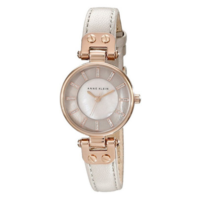 时尚玫瑰金！Anne Klein AK/1950RGTP女士石英手表