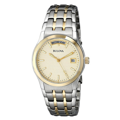 直降27刀！Bulova 宝路华 98C60 男士全钢石英手表