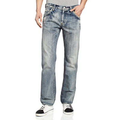 降价！Chevignon 男式 标准中腰牛仔裤 8242940246