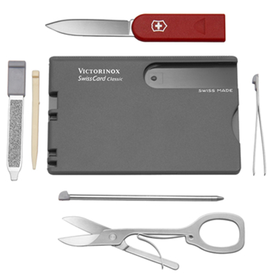 历史好价！Victorinox维氏军刀 瑞士卡(灰+红刀)0.7106
