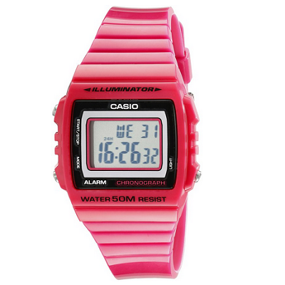 推荐！Casio W215H-4A 经典儿童电子手表