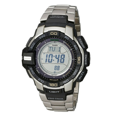 人体工学！CASIO卡西欧Pro Trek PRG270D太阳能登山表