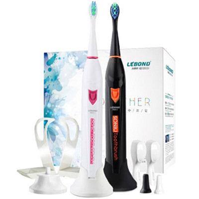 情侣专属！LEBOND力博得声波牙刷命中注定礼盒（2只装）