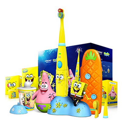 历史好价！Lebond 力博得 海绵宝宝系列电动牙刷套装(充电款)