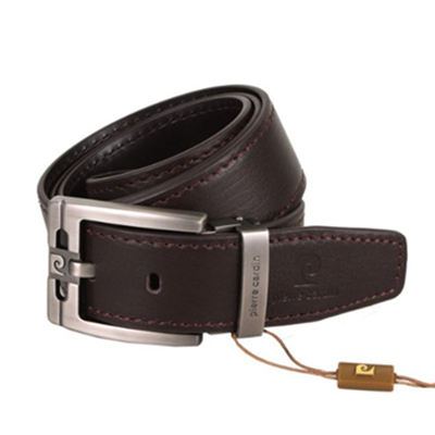 好价！皮尔&middot;卡丹 追风骑士男士加宽针扣皮带 P102W2