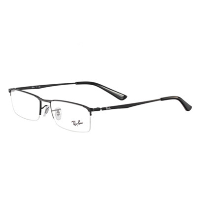 大牌超值！RayBan雷朋6281D-2503-55金属近视镜框（黑色）